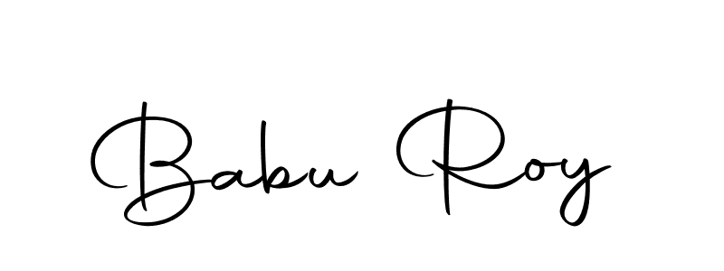Create a beautiful signature design for name Babu Roy. With this signature (Autography-DOLnW) fonts, you can make a handwritten signature for free. Babu Roy signature style 10 images and pictures png