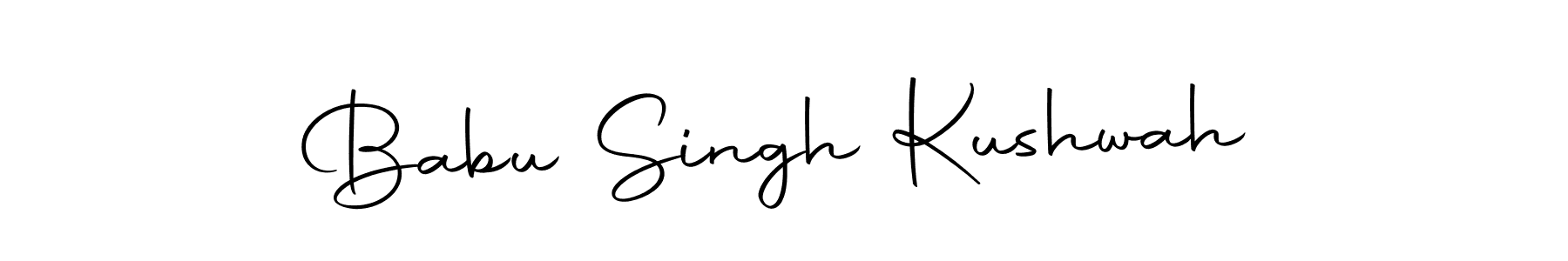 The best way (Autography-DOLnW) to make a short signature is to pick only two or three words in your name. The name Babu Singh Kushwah include a total of six letters. For converting this name. Babu Singh Kushwah signature style 10 images and pictures png