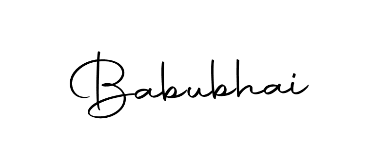 How to make Babubhai name signature. Use Autography-DOLnW style for creating short signs online. This is the latest handwritten sign. Babubhai signature style 10 images and pictures png