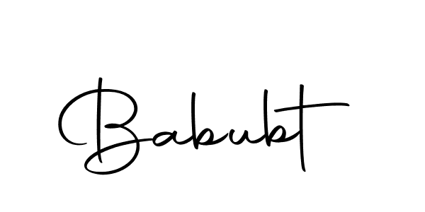 Similarly Autography-DOLnW is the best handwritten signature design. Signature creator online .You can use it as an online autograph creator for name Babubt. Babubt signature style 10 images and pictures png