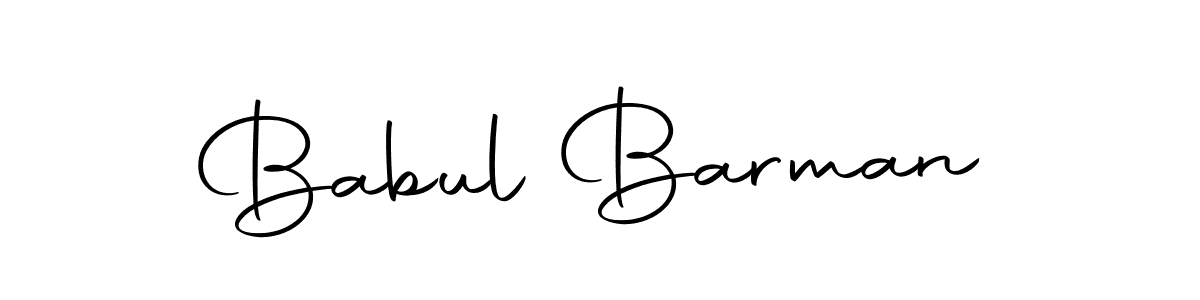 Babul Barman stylish signature style. Best Handwritten Sign (Autography-DOLnW) for my name. Handwritten Signature Collection Ideas for my name Babul Barman. Babul Barman signature style 10 images and pictures png