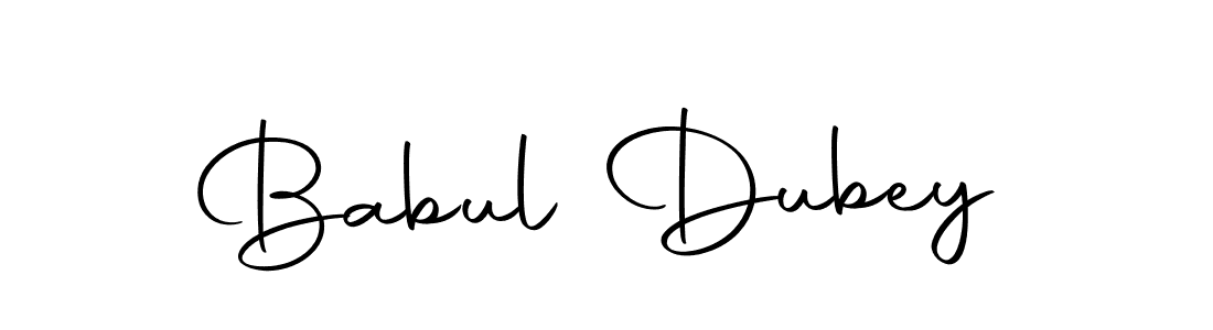 Make a short Babul Dubey signature style. Manage your documents anywhere anytime using Autography-DOLnW. Create and add eSignatures, submit forms, share and send files easily. Babul Dubey signature style 10 images and pictures png