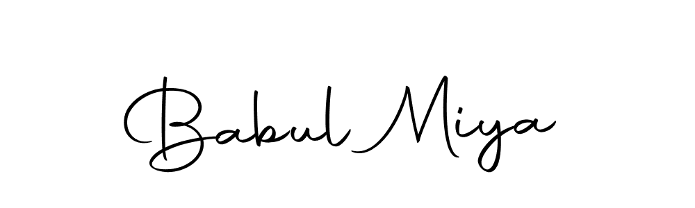 Babul Miya stylish signature style. Best Handwritten Sign (Autography-DOLnW) for my name. Handwritten Signature Collection Ideas for my name Babul Miya. Babul Miya signature style 10 images and pictures png