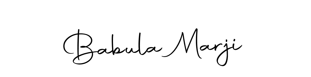 You can use this online signature creator to create a handwritten signature for the name Babula Marji. This is the best online autograph maker. Babula Marji signature style 10 images and pictures png