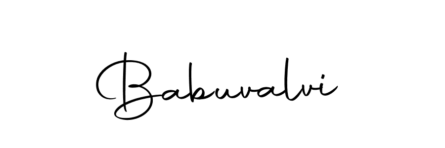 if you are searching for the best signature style for your name Babuvalvi. so please give up your signature search. here we have designed multiple signature styles  using Autography-DOLnW. Babuvalvi signature style 10 images and pictures png