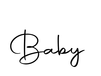 Create a beautiful signature design for name Baby. With this signature (Autography-DOLnW) fonts, you can make a handwritten signature for free. Baby signature style 10 images and pictures png