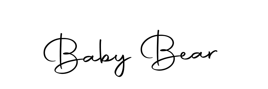 Design your own signature with our free online signature maker. With this signature software, you can create a handwritten (Autography-DOLnW) signature for name Baby Bear. Baby Bear signature style 10 images and pictures png