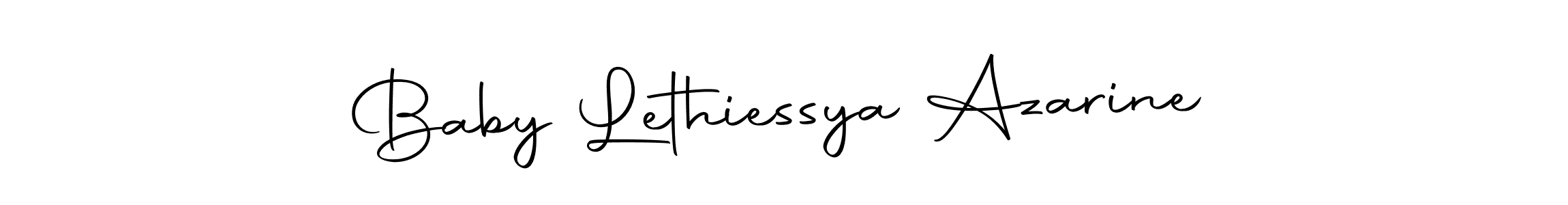 Once you've used our free online signature maker to create your best signature Autography-DOLnW style, it's time to enjoy all of the benefits that Baby Lethiessya Azarine name signing documents. Baby Lethiessya Azarine signature style 10 images and pictures png