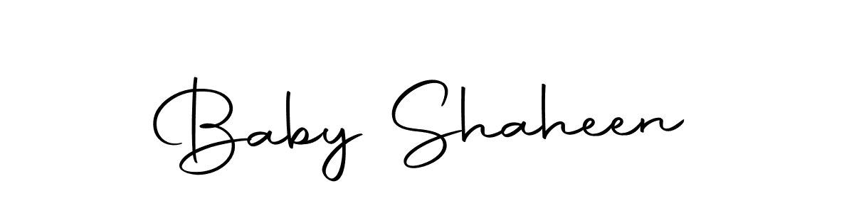 How to make Baby Shaheen signature? Autography-DOLnW is a professional autograph style. Create handwritten signature for Baby Shaheen name. Baby Shaheen signature style 10 images and pictures png