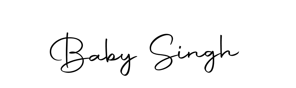 Make a beautiful signature design for name Baby Singh. With this signature (Autography-DOLnW) style, you can create a handwritten signature for free. Baby Singh signature style 10 images and pictures png