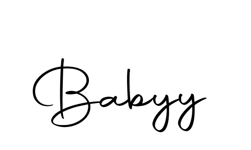 Here are the top 10 professional signature styles for the name Babyy. These are the best autograph styles you can use for your name. Babyy signature style 10 images and pictures png