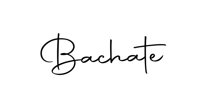 Make a beautiful signature design for name Bachate. With this signature (Autography-DOLnW) style, you can create a handwritten signature for free. Bachate signature style 10 images and pictures png