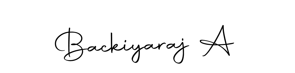 Make a short Backiyaraj A signature style. Manage your documents anywhere anytime using Autography-DOLnW. Create and add eSignatures, submit forms, share and send files easily. Backiyaraj A signature style 10 images and pictures png