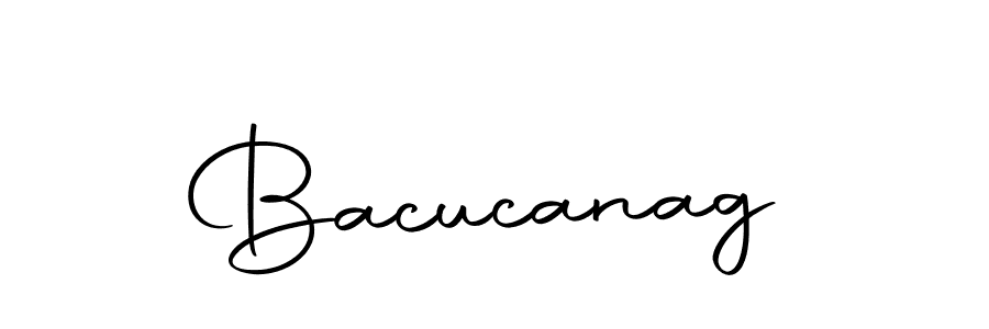 Also we have Bacucanag name is the best signature style. Create professional handwritten signature collection using Autography-DOLnW autograph style. Bacucanag signature style 10 images and pictures png
