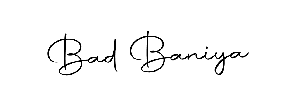 Once you've used our free online signature maker to create your best signature Autography-DOLnW style, it's time to enjoy all of the benefits that Bad Baniya name signing documents. Bad Baniya signature style 10 images and pictures png
