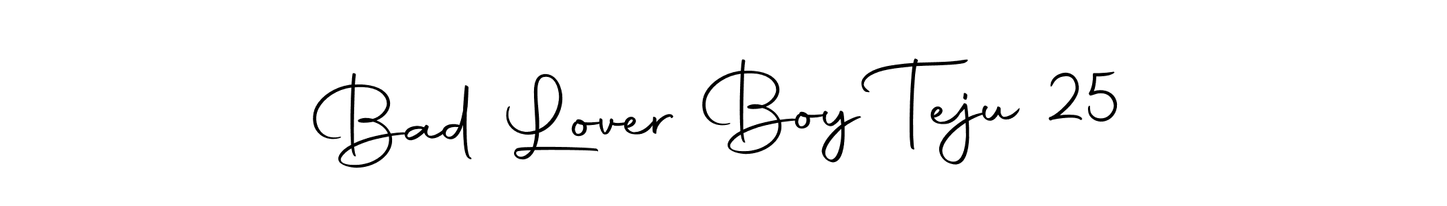 Similarly Autography-DOLnW is the best handwritten signature design. Signature creator online .You can use it as an online autograph creator for name Bad Lover Boy Teju 25. Bad Lover Boy Teju 25 signature style 10 images and pictures png