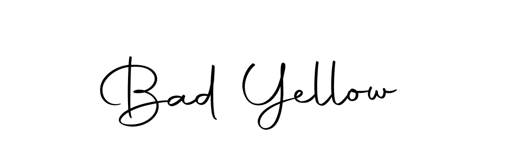 Best and Professional Signature Style for Bad Yellow. Autography-DOLnW Best Signature Style Collection. Bad Yellow signature style 10 images and pictures png