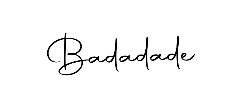 Check out images of Autograph of Badadade name. Actor Badadade Signature Style. Autography-DOLnW is a professional sign style online. Badadade signature style 10 images and pictures png