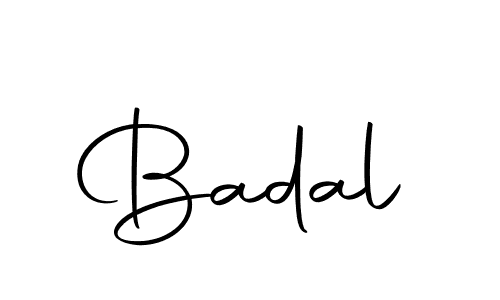 Make a beautiful signature design for name Badal. With this signature (Autography-DOLnW) style, you can create a handwritten signature for free. Badal signature style 10 images and pictures png