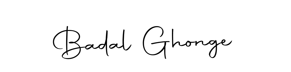 Badal Ghonge stylish signature style. Best Handwritten Sign (Autography-DOLnW) for my name. Handwritten Signature Collection Ideas for my name Badal Ghonge. Badal Ghonge signature style 10 images and pictures png