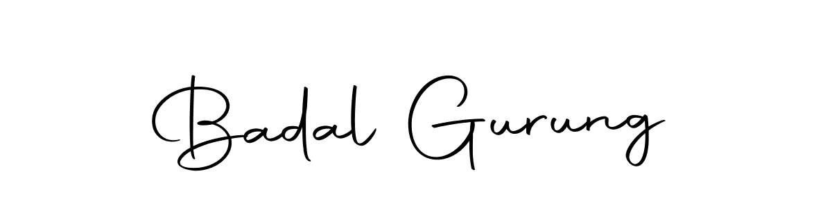if you are searching for the best signature style for your name Badal Gurung. so please give up your signature search. here we have designed multiple signature styles  using Autography-DOLnW. Badal Gurung signature style 10 images and pictures png