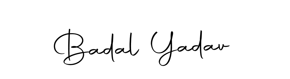 Create a beautiful signature design for name Badal Yadav. With this signature (Autography-DOLnW) fonts, you can make a handwritten signature for free. Badal Yadav signature style 10 images and pictures png