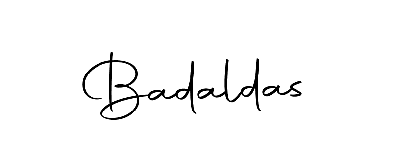 Use a signature maker to create a handwritten signature online. With this signature software, you can design (Autography-DOLnW) your own signature for name Badaldas. Badaldas signature style 10 images and pictures png