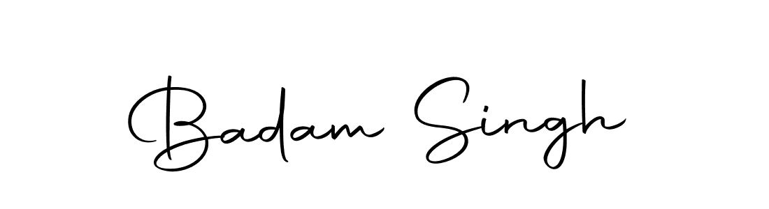 Create a beautiful signature design for name Badam Singh. With this signature (Autography-DOLnW) fonts, you can make a handwritten signature for free. Badam Singh signature style 10 images and pictures png