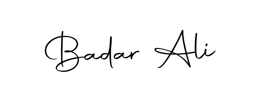 Make a beautiful signature design for name Badar Ali. Use this online signature maker to create a handwritten signature for free. Badar Ali signature style 10 images and pictures png