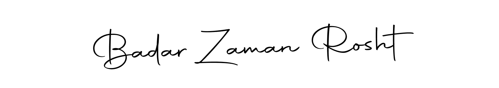 How to make Badar Zaman Rosht signature? Autography-DOLnW is a professional autograph style. Create handwritten signature for Badar Zaman Rosht name. Badar Zaman Rosht signature style 10 images and pictures png