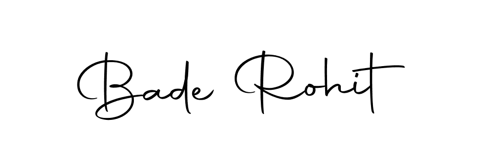 Also we have Bade Rohit name is the best signature style. Create professional handwritten signature collection using Autography-DOLnW autograph style. Bade Rohit signature style 10 images and pictures png