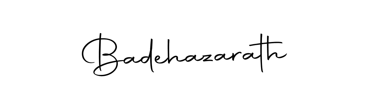 Create a beautiful signature design for name Badehazarath. With this signature (Autography-DOLnW) fonts, you can make a handwritten signature for free. Badehazarath signature style 10 images and pictures png