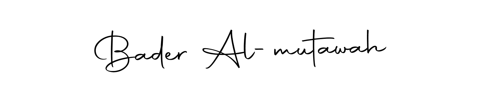 How to Draw Bader Al-mutawah signature style? Autography-DOLnW is a latest design signature styles for name Bader Al-mutawah. Bader Al-mutawah signature style 10 images and pictures png