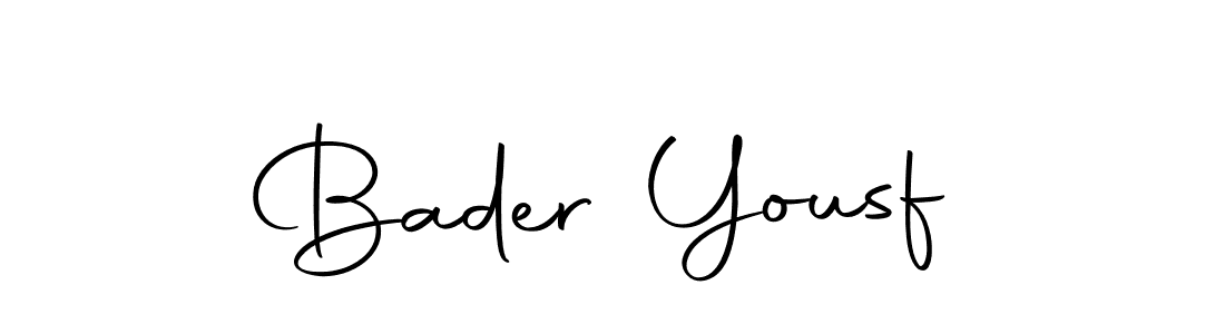 It looks lik you need a new signature style for name Bader Yousf. Design unique handwritten (Autography-DOLnW) signature with our free signature maker in just a few clicks. Bader Yousf signature style 10 images and pictures png