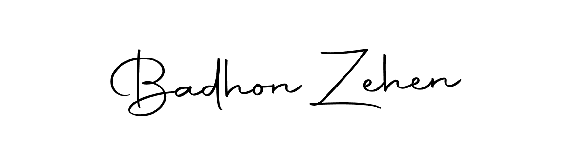 Badhon Zehen stylish signature style. Best Handwritten Sign (Autography-DOLnW) for my name. Handwritten Signature Collection Ideas for my name Badhon Zehen. Badhon Zehen signature style 10 images and pictures png