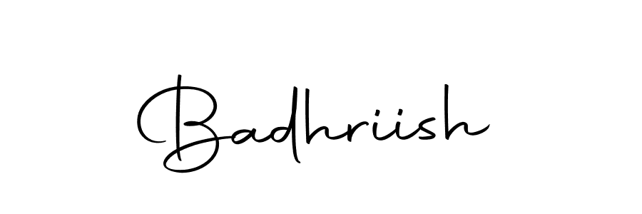 Autography-DOLnW is a professional signature style that is perfect for those who want to add a touch of class to their signature. It is also a great choice for those who want to make their signature more unique. Get Badhriish name to fancy signature for free. Badhriish signature style 10 images and pictures png