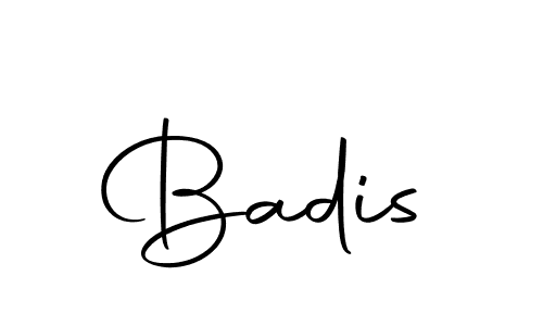 The best way (Autography-DOLnW) to make a short signature is to pick only two or three words in your name. The name Badis include a total of six letters. For converting this name. Badis signature style 10 images and pictures png