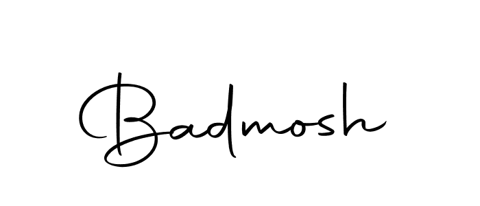 Similarly Autography-DOLnW is the best handwritten signature design. Signature creator online .You can use it as an online autograph creator for name Badmosh. Badmosh signature style 10 images and pictures png