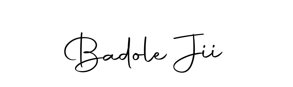 Make a beautiful signature design for name Badole Jii. Use this online signature maker to create a handwritten signature for free. Badole Jii signature style 10 images and pictures png