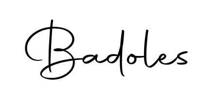 Here are the top professional signature styles for the name Badoles. These are the best autograph styles you can use for your name. Badoles signature style 10 images and pictures png