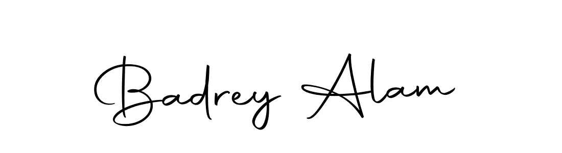 Badrey Alam stylish signature style. Best Handwritten Sign (Autography-DOLnW) for my name. Handwritten Signature Collection Ideas for my name Badrey Alam. Badrey Alam signature style 10 images and pictures png