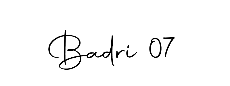 It looks lik you need a new signature style for name Badri 07. Design unique handwritten (Autography-DOLnW) signature with our free signature maker in just a few clicks. Badri 07 signature style 10 images and pictures png