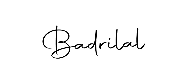 How to make Badrilal name signature. Use Autography-DOLnW style for creating short signs online. This is the latest handwritten sign. Badrilal signature style 10 images and pictures png