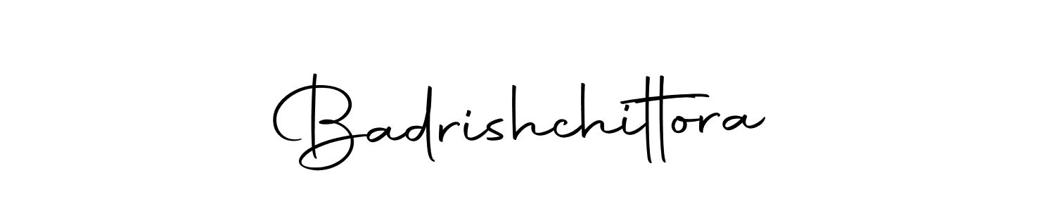 Use a signature maker to create a handwritten signature online. With this signature software, you can design (Autography-DOLnW) your own signature for name Badrishchittora. Badrishchittora signature style 10 images and pictures png