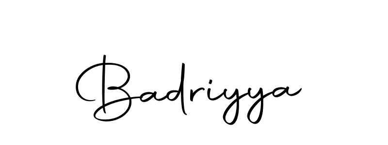 Make a beautiful signature design for name Badriyya. Use this online signature maker to create a handwritten signature for free. Badriyya signature style 10 images and pictures png