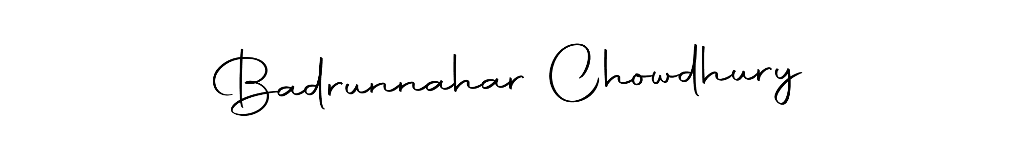 How to make Badrunnahar Chowdhury signature? Autography-DOLnW is a professional autograph style. Create handwritten signature for Badrunnahar Chowdhury name. Badrunnahar Chowdhury signature style 10 images and pictures png