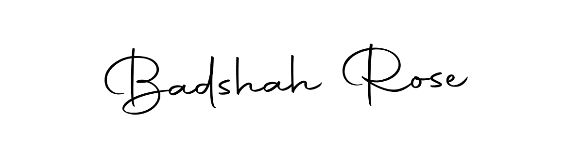 Make a beautiful signature design for name Badshah Rose. With this signature (Autography-DOLnW) style, you can create a handwritten signature for free. Badshah Rose signature style 10 images and pictures png