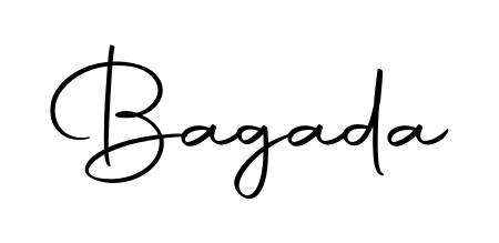 Designed for modern professionals: Bagada name signature crafted with Autography-DOLnW script. Ready for digital PDF workflows. Bagada signature style 10 images and pictures png