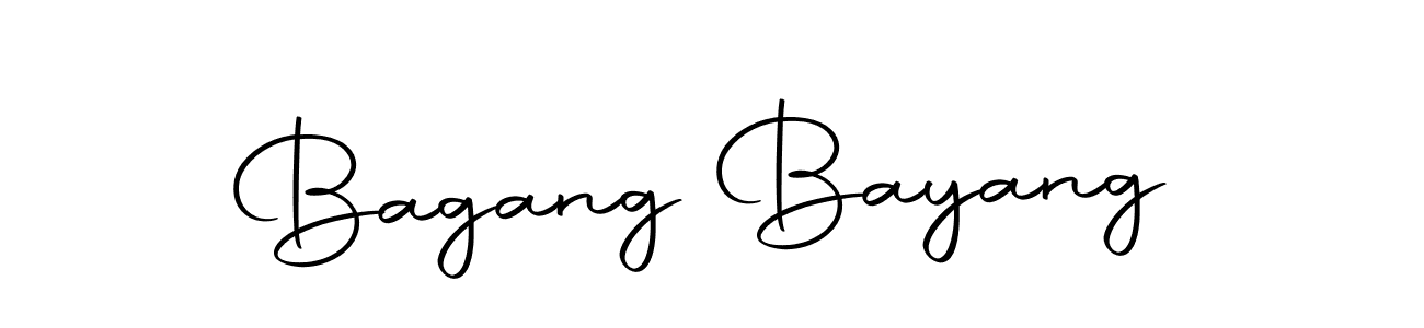 Make a beautiful signature design for name Bagang Bayang. With this signature (Autography-DOLnW) style, you can create a handwritten signature for free. Bagang Bayang signature style 10 images and pictures png