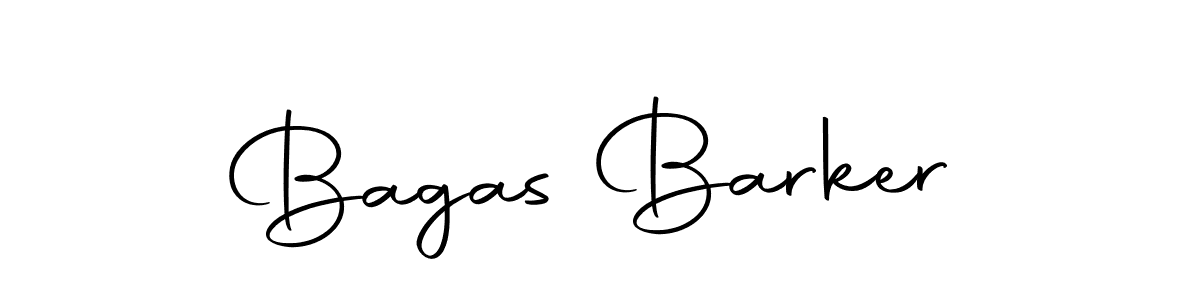 Design your own signature with our free online signature maker. With this signature software, you can create a handwritten (Autography-DOLnW) signature for name Bagas Barker. Bagas Barker signature style 10 images and pictures png